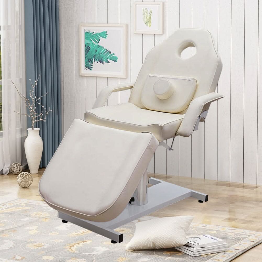 Adjustable PVC Leather Beauty Salon and SPA Treatment Bed