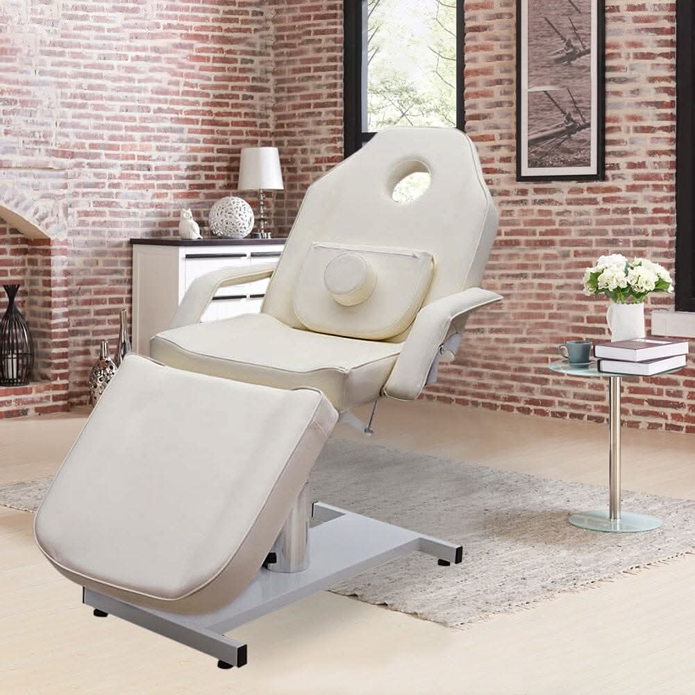 Adjustable PVC Leather Beauty Salon and SPA Treatment Bed