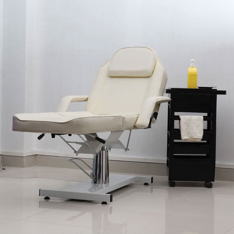 Adjustable PVC Leather Beauty Salon and SPA Treatment Bed