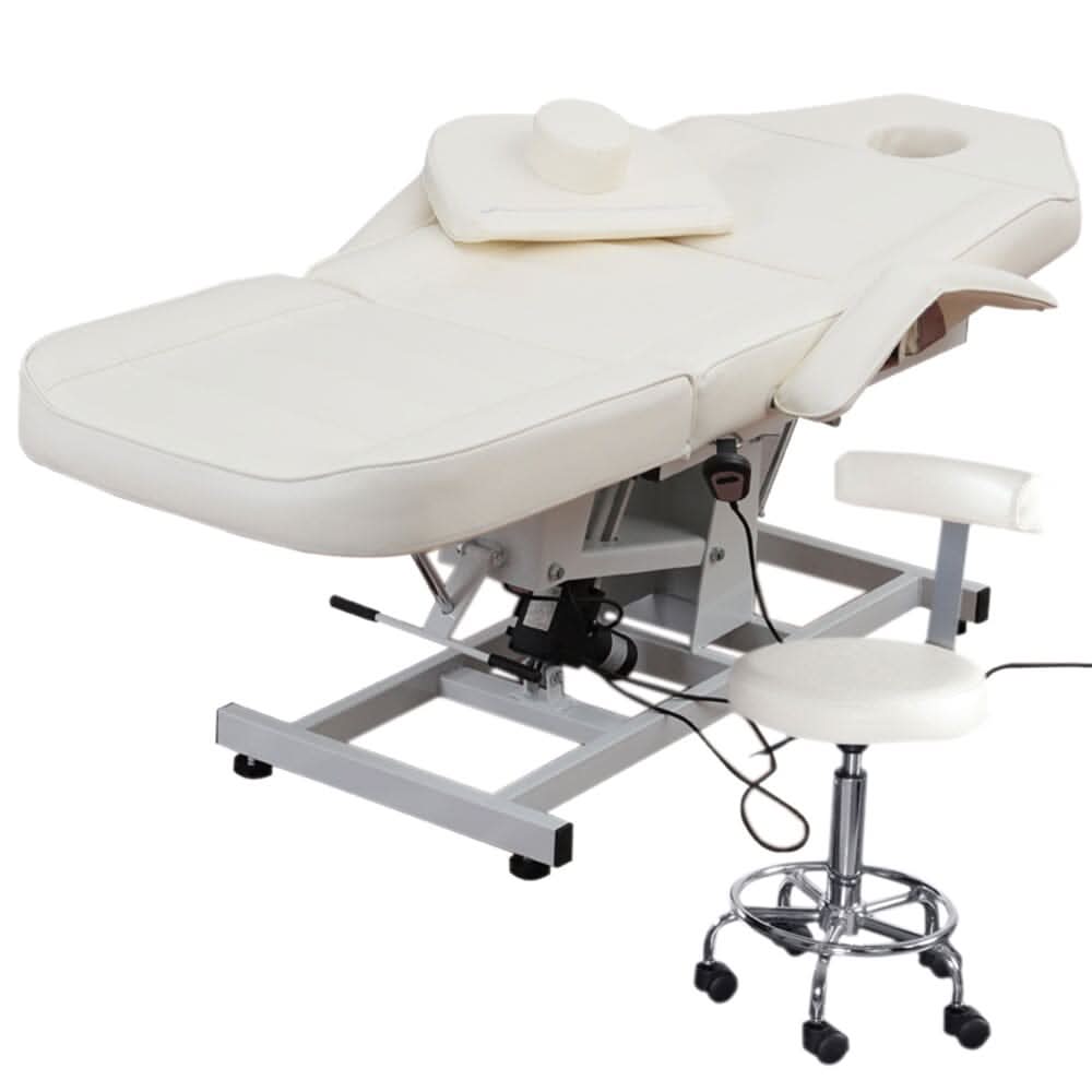 Adjustable Electric Facial Bed with Motorized Height