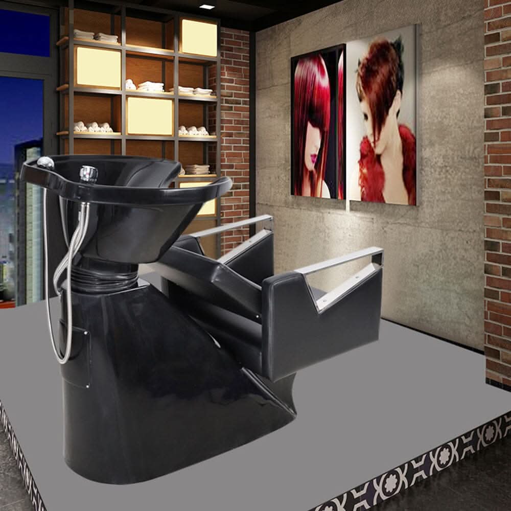 Salon Shampoo Bed Chair Leather Washing Basin Sink