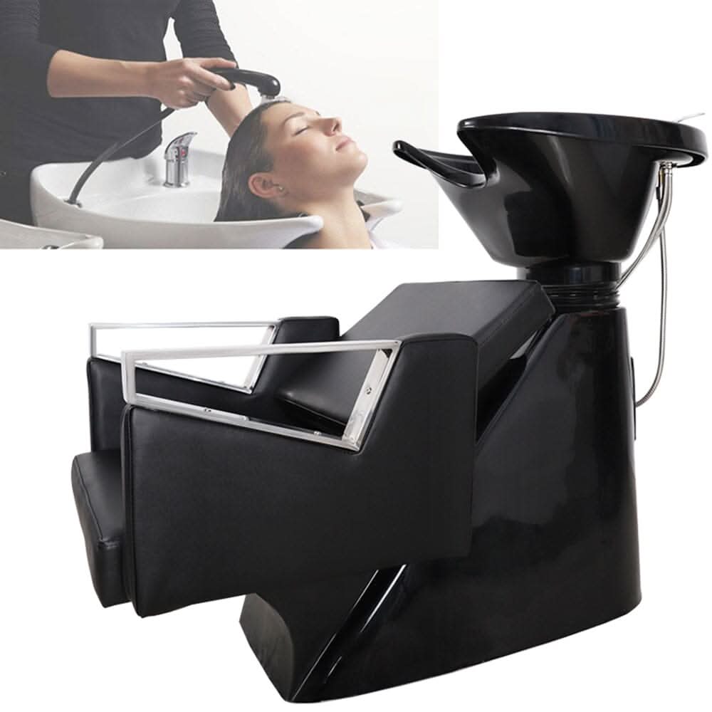 Salon Shampoo Bed Chair Leather Washing Basin Sink
