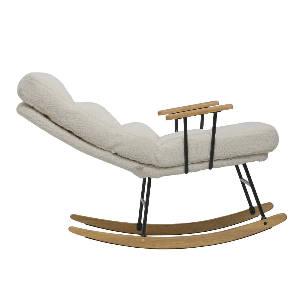 Tufted Upholstered Rocking Chair