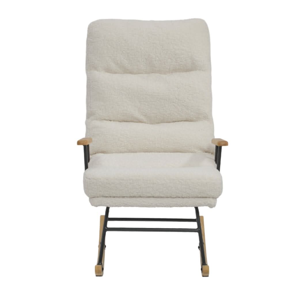 Tufted Upholstered Rocking Chair