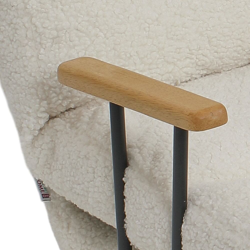 Tufted Upholstered Rocking Chair