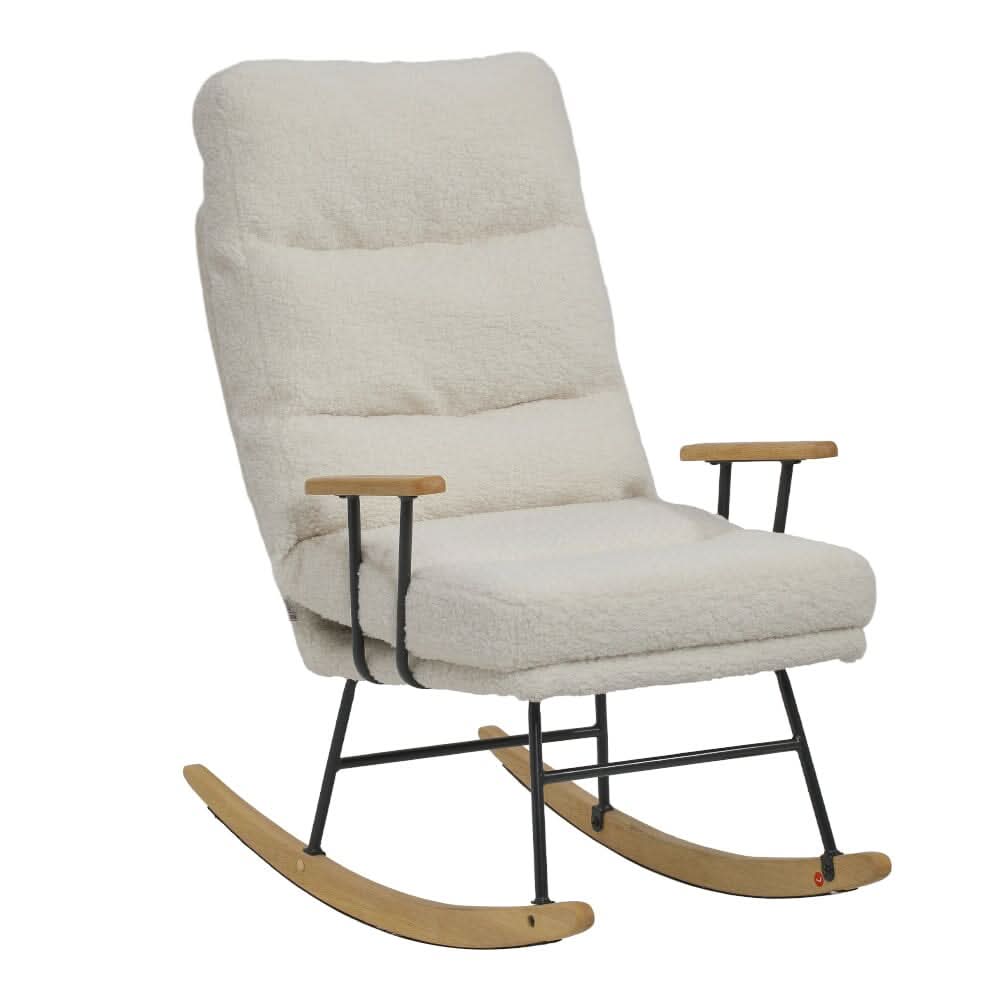 Tufted Upholstered Rocking Chair