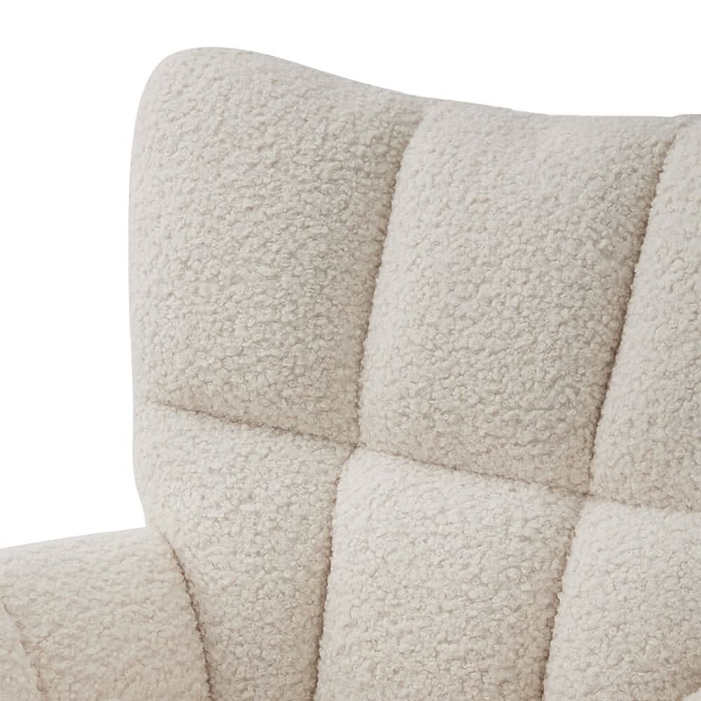 Tufted Upholstered Rocking Chair