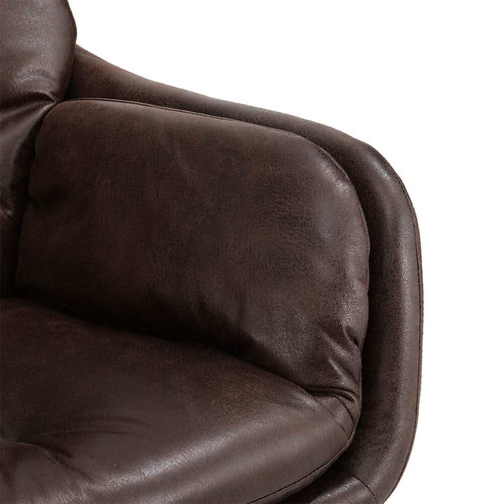 Contemporary Metal Legs Tufted Leisure Armchair