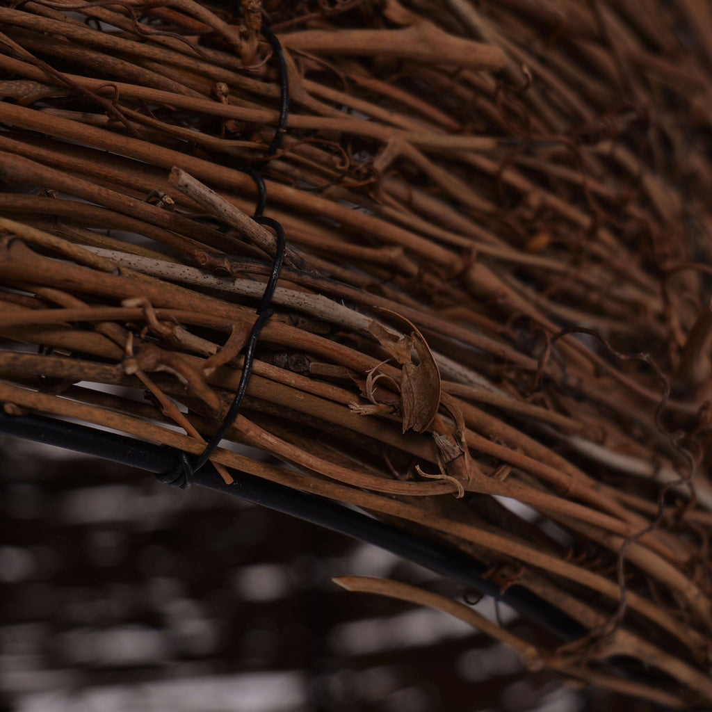 Lightsin Rustic Woven Rattan Dome Pendant Light for Cozy Interiors