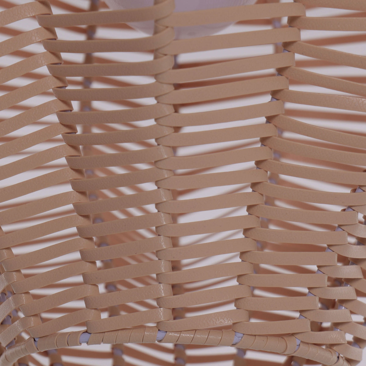 Lightsin Minimalist Handmade Wooden Rattan Pendant Light