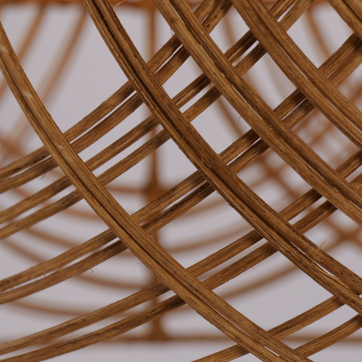 Lightsin Handwoven Rattan Pendant Light – Rustic Ceiling Lighting for Living Room & Dining Room