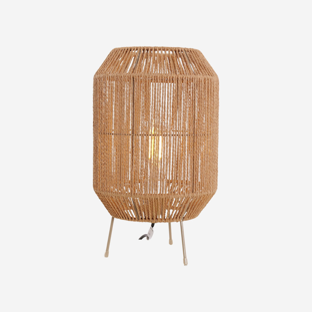 Lightsin Handcrafted Paper Rope Table Lamp Perfect for Living Rooms