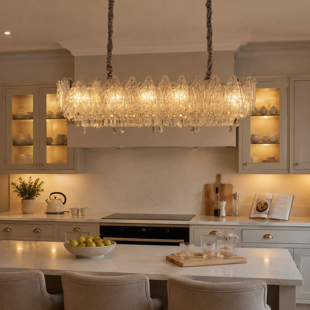 Lightsin Large Pendant Lighting Art Deco Chandelier for Living Room