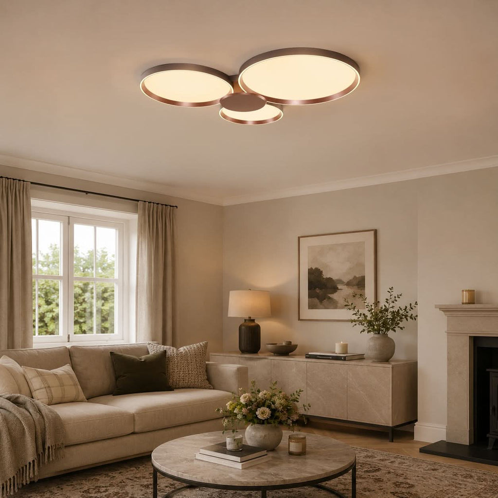 Lightsin Minimalist LED Ceiling Light for Living Room and Bedroom