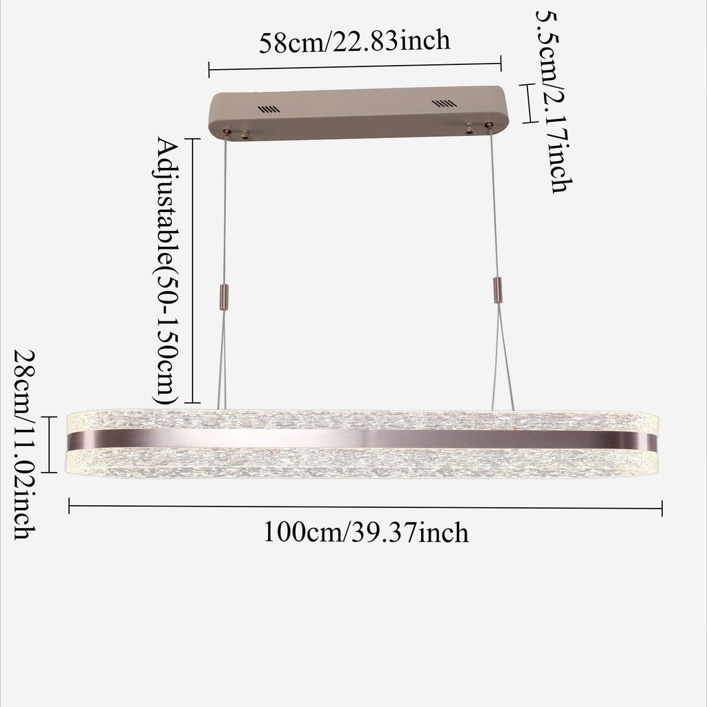 Lightsin Alura Contemporary Aluminum Pendant Light