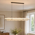 Lightsin Modern Aluminum and Acrylic Pendant Light for Dining Room Ceiling