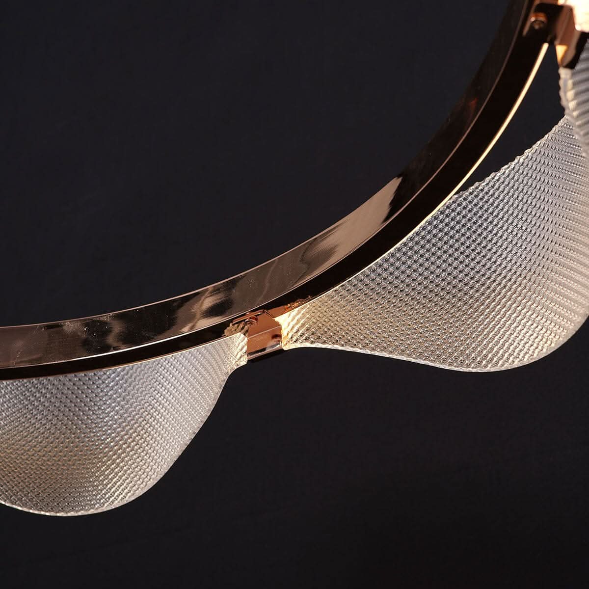 Lightsin Modern Minimalist Acrylic Ring Pendant Light