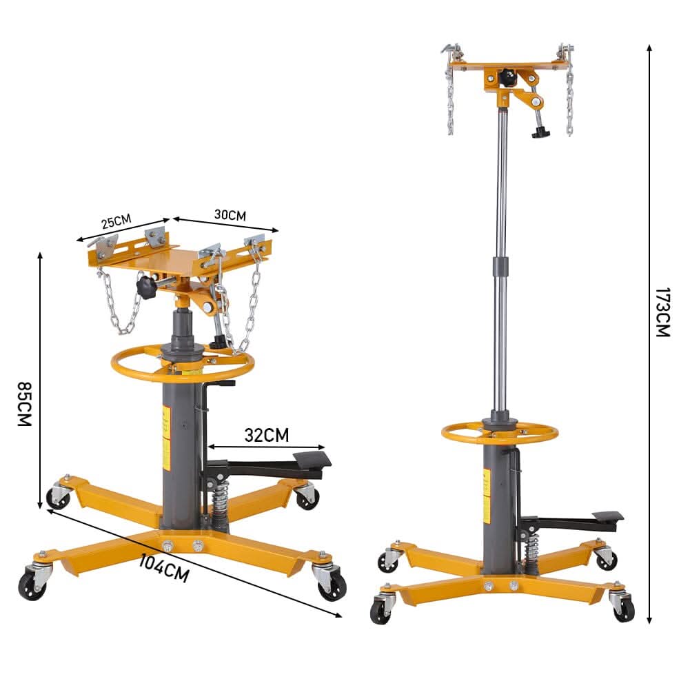 2 Stage 0.5 Ton Hydraulic Transmission Jack