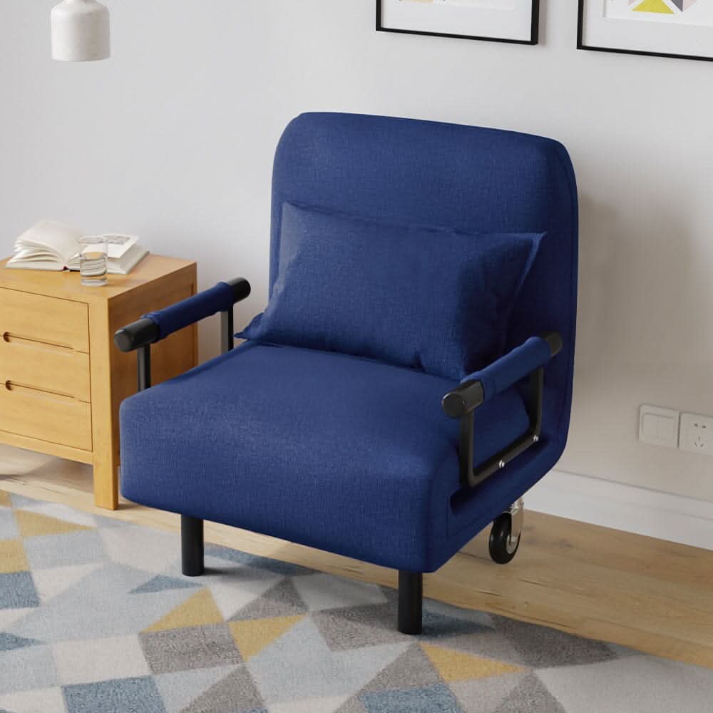 Foldable Sofa Bed and Leisure Recliner Armchair