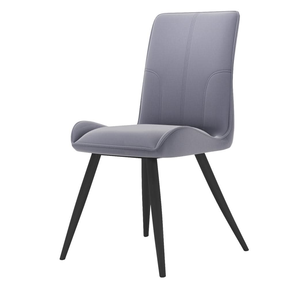 Modern Set of 2 Velvet Upholstered Dining Chairs