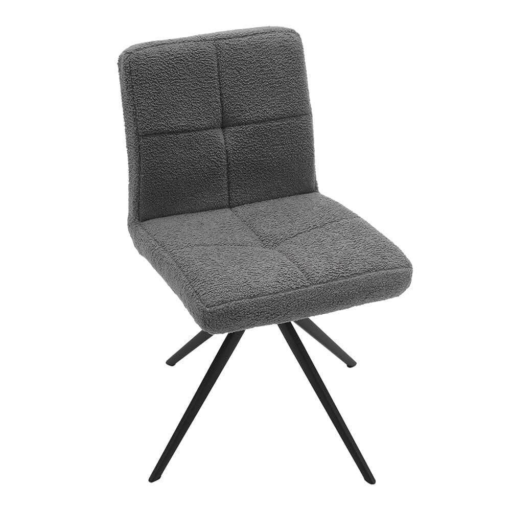 2Pcs Plush Breakfast Bar Stools