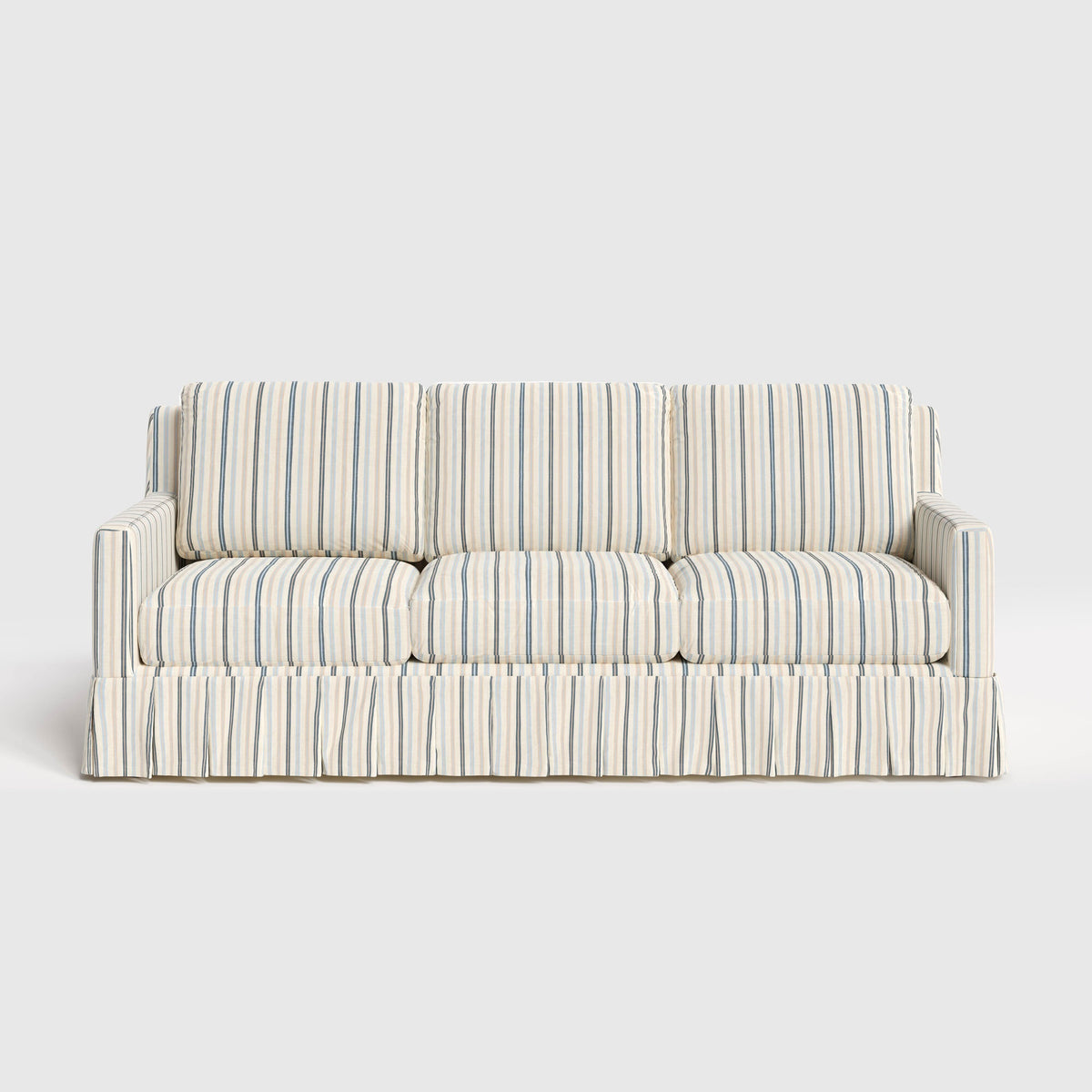 Cottonfy Minimalist Stylish Detachable Striped and Checkered Pattern Sofa