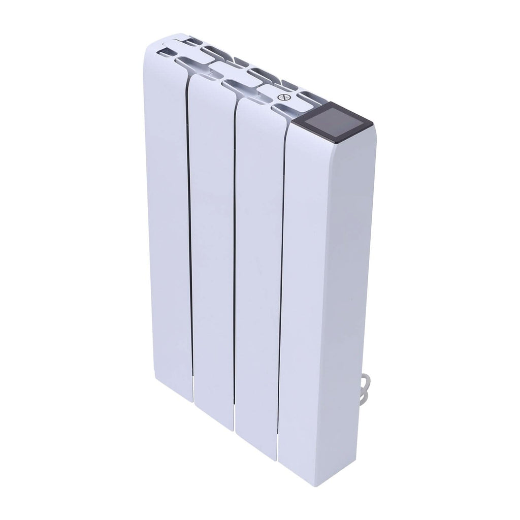 Ceramic Electric Radiator with Wi‑Fi & LCD Touch – White or Matte Black (700 W/1000 W/1500 W/2000 W)