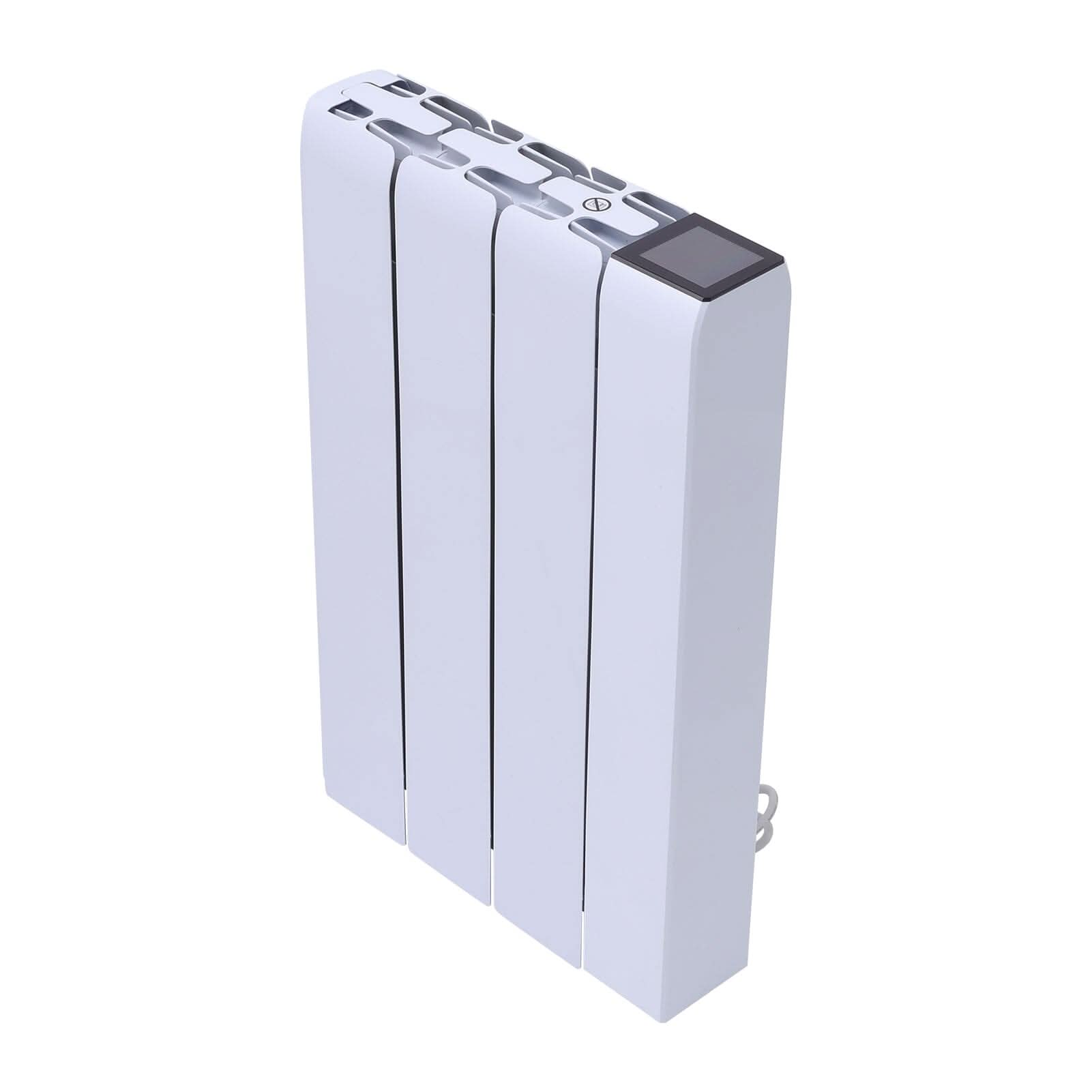 Ceramic Electric Radiator with Wi‑Fi & LCD Touch – White or Matte Black (700 W/1000 W/1500 W/2000 W)