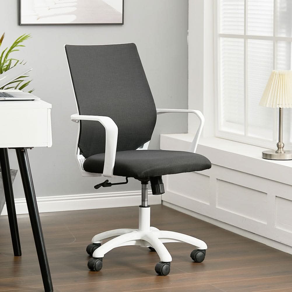 Mesh Adjustment Lumbar Support Back Ergonomic Swivel Office Chair with Wheels