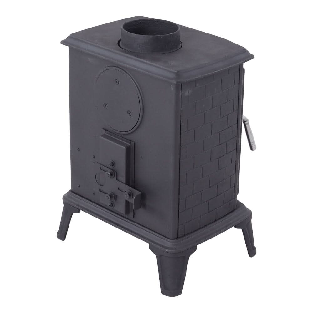 Cast Iron Fireplace – Victorian Style Wood Burning Fireplace Insert & Freestanding Heater