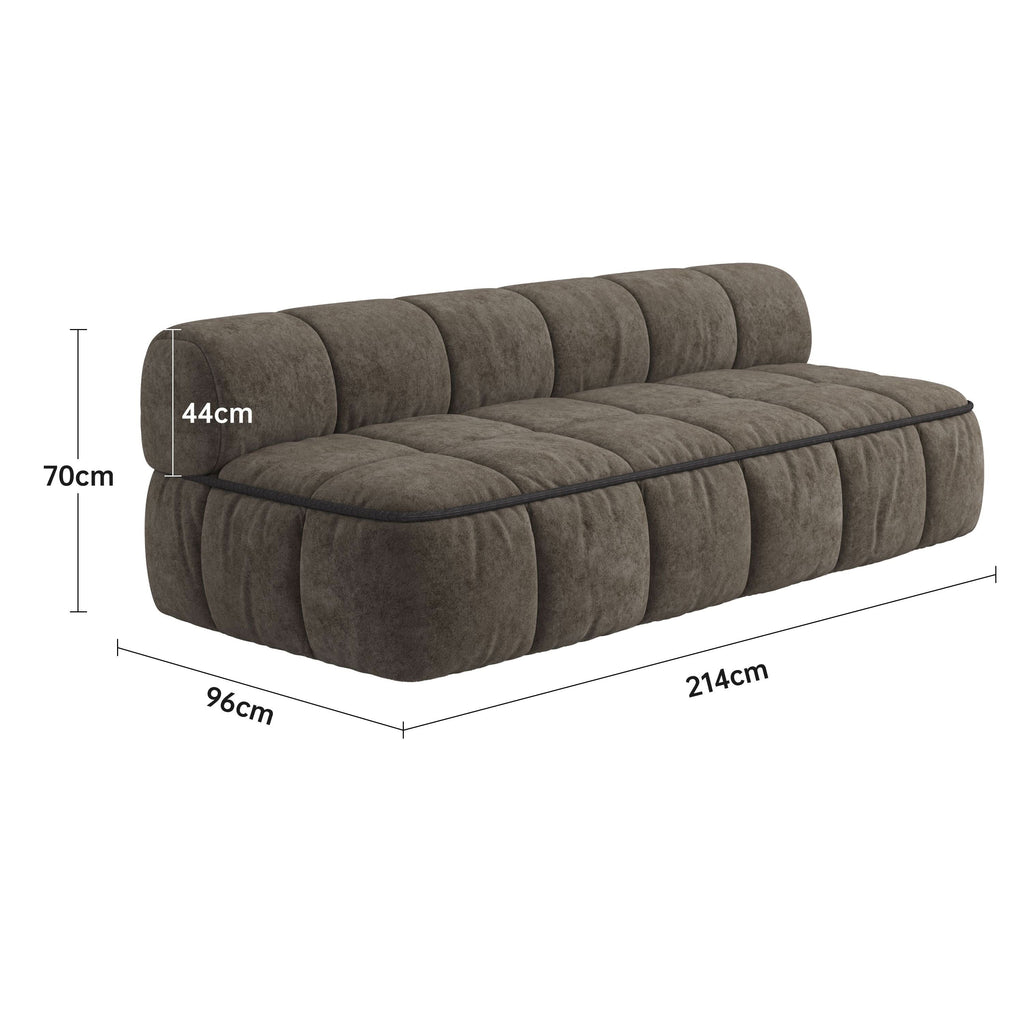 Convertible Sofa Bed with Sleeping Bag Style and Removable Cover