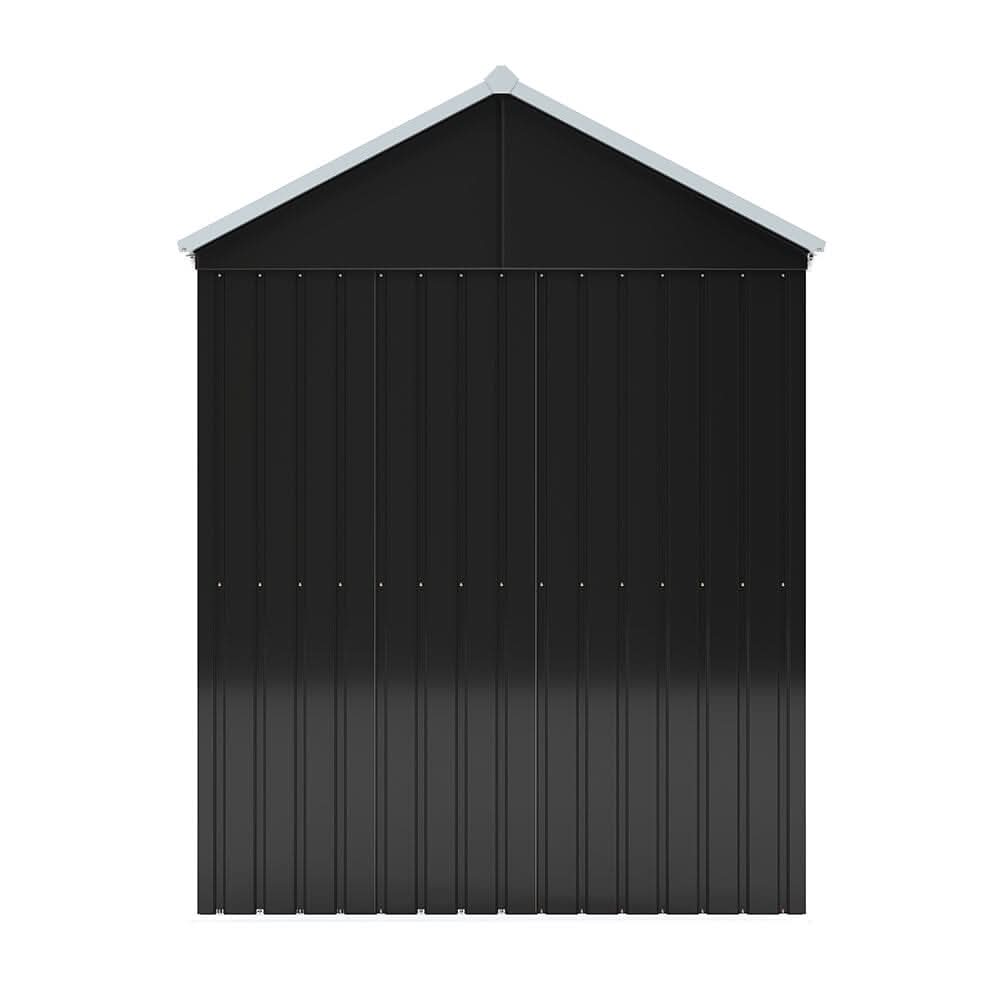 8.3 x 5.4ft Metal Apex Roof Garden Shed Outdoor Storage House