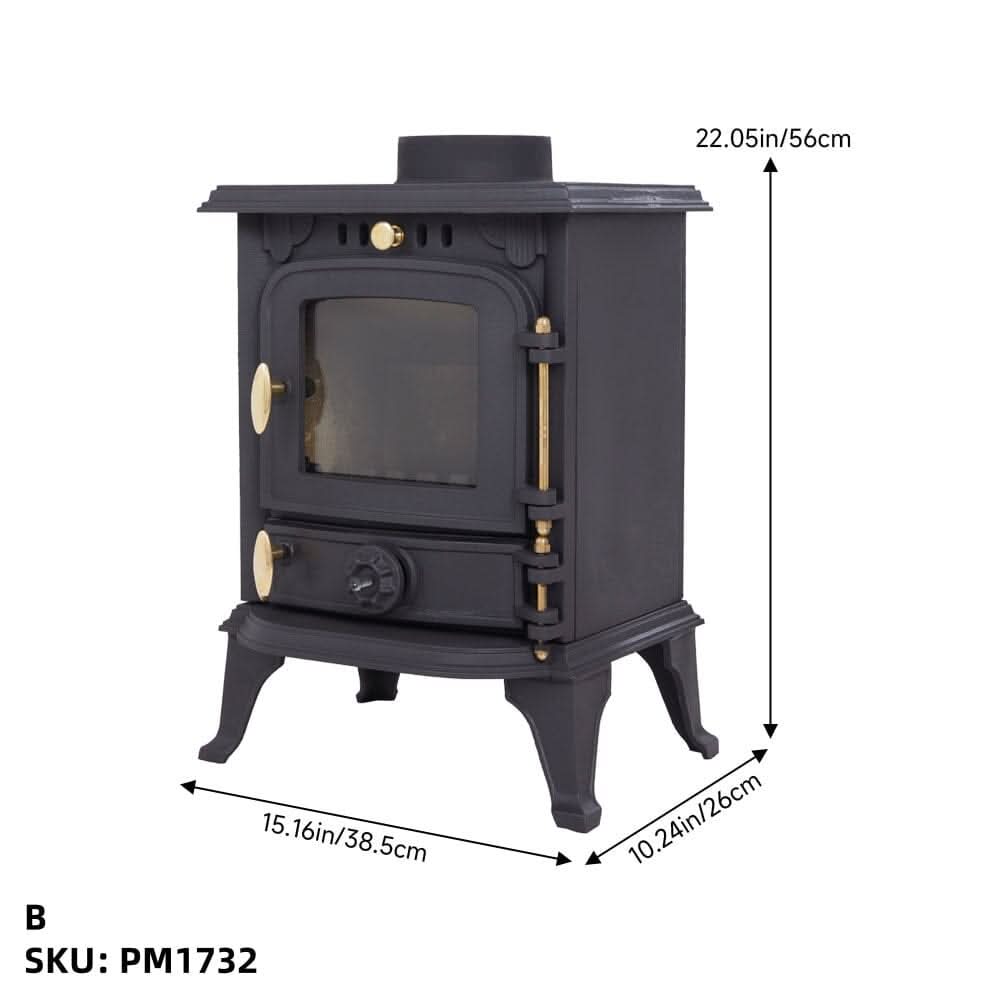 Cast Iron Fireplace | DEFRA Approved Wood Burner | UKCA Certified