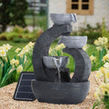 Outdoor Solar-Powered Water Fountain Outdoor Decor