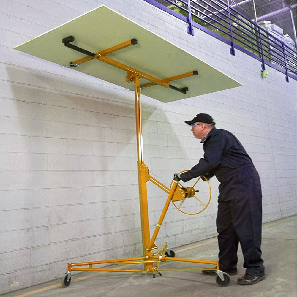 11 ft Drywall Panel Hoist  Lifter with Convenient Design and Easy Assembly