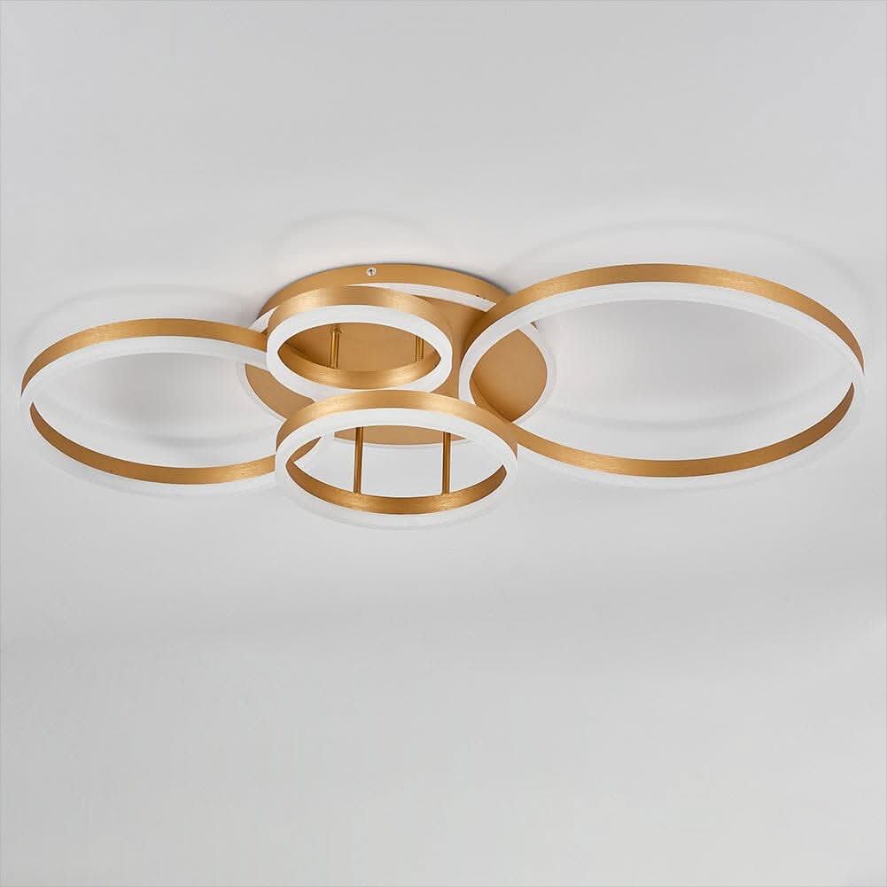 2/3.5 ft Circles  Ceiling Light with LED Dimmable/Non-Dimmable