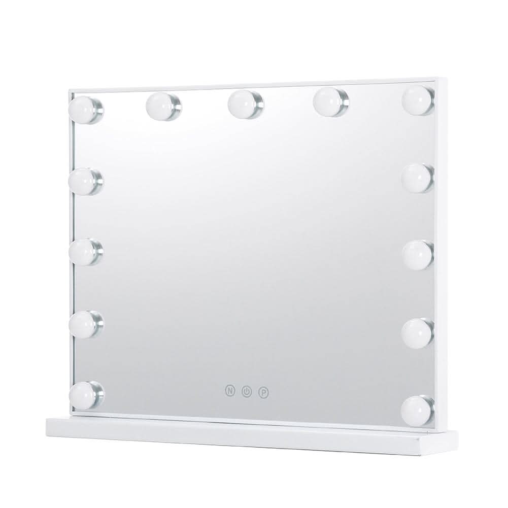 52cm W Fashion Vanity Hollywood Mirror with LED Light & Touch Dimmable Bulb