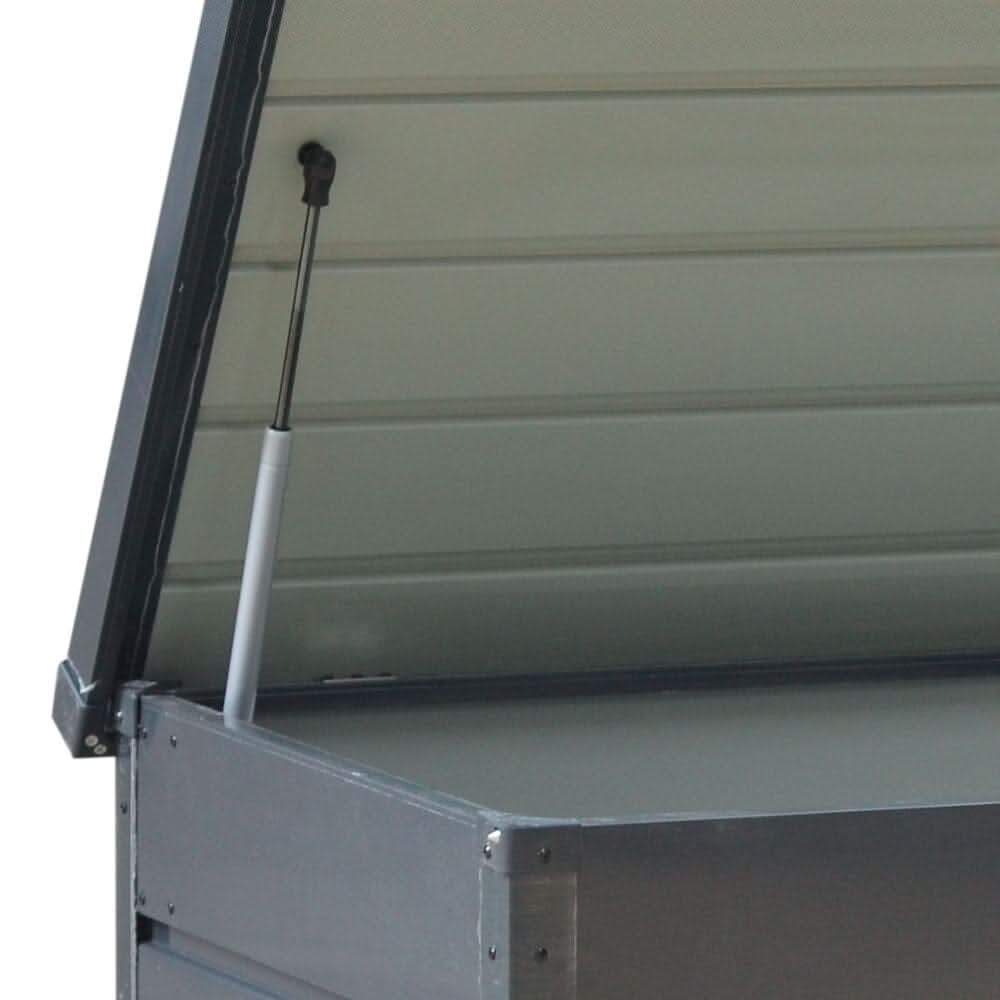 200L/600L Metal Outdoor Garden Storage Box Lockable Waterproof