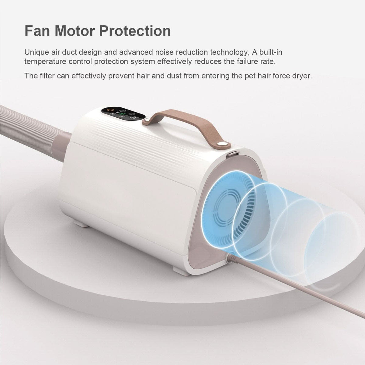 1700W Power 4 IN 1 Pet Grooming Dryer Handheld Blaster