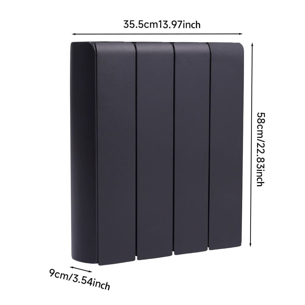 Ceramic Electric Radiator with Wi‑Fi & LCD Touch – White or Matte Black (700 W/1000 W/1500 W/2000 W)