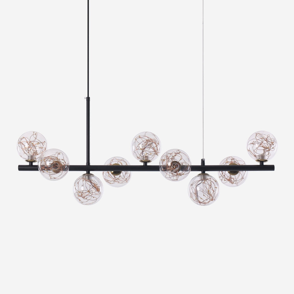 Lightsin Cumulus - Modern Metal Chandelier with LED Starry Sky Effect