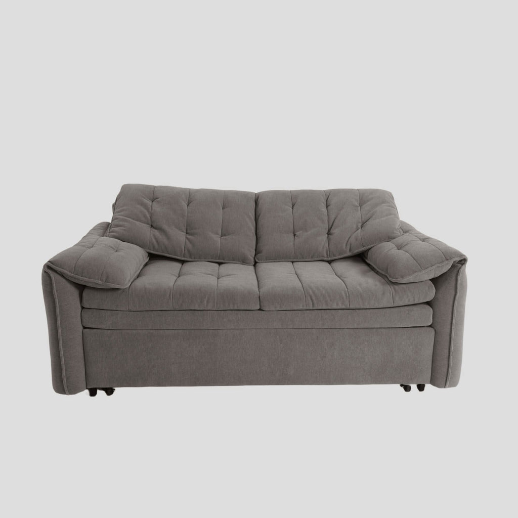 Cottonfy Upgraded Cloud Chenille Skin Friendly Sofa Bed with Storage