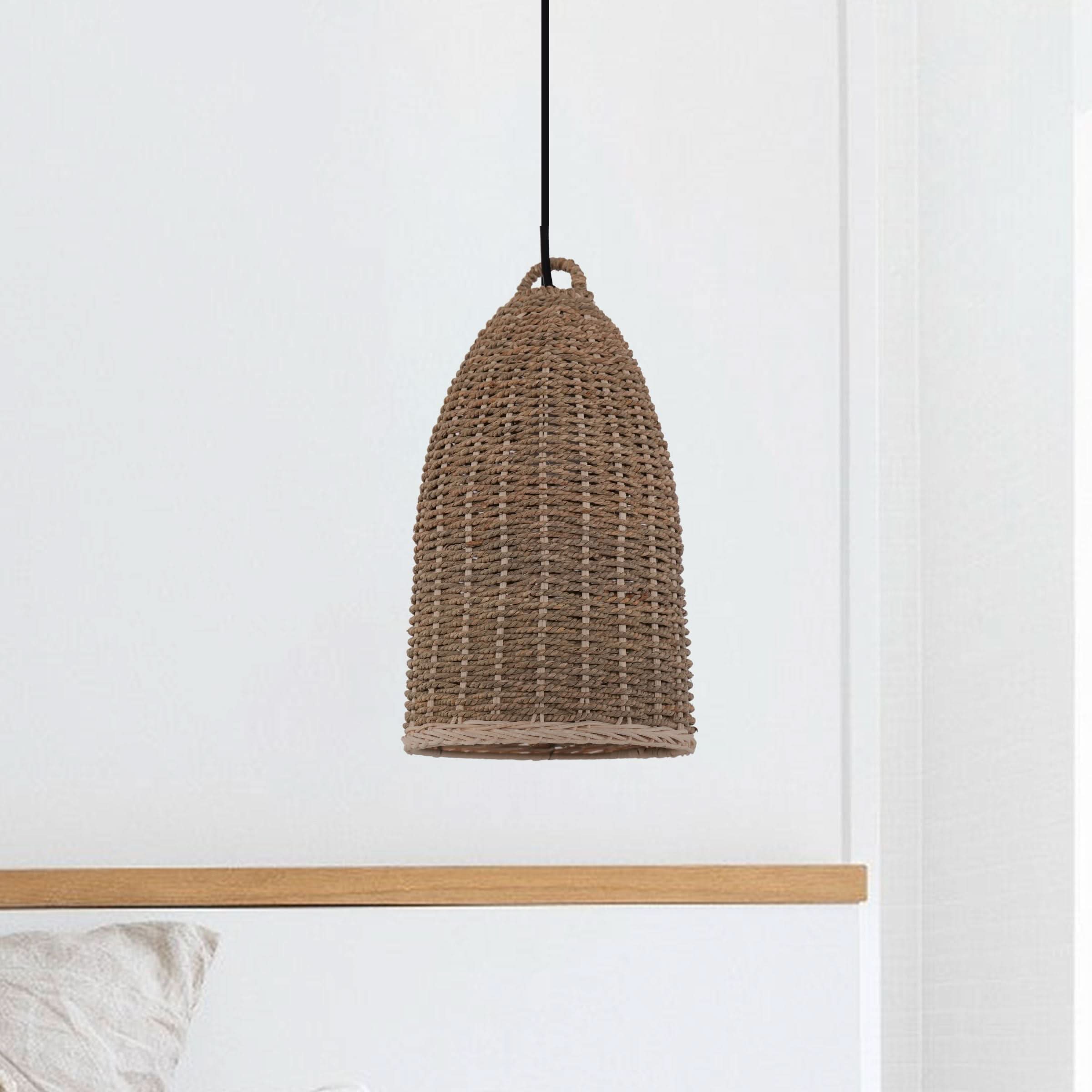 Lightsin Natural Grass Pendant Light for Kitchen and Dining Spaces
